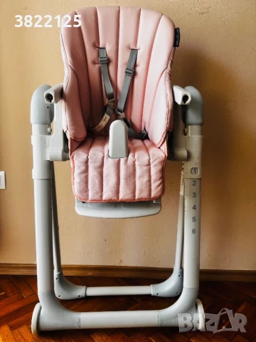 Cangaroo Детски стол за хранене I Eat розов, снимка 3 - Столчета за хранене - 51310102