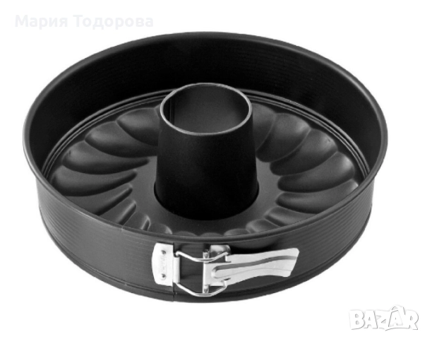 Кръгла форма за печене с две дъна 18см, снимка 2 - Форми - 52968603