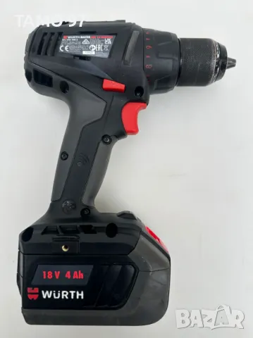 Wurth ABS 18 Compact - Безчетков винтоверт като нов 2022г., снимка 3 - Винтоверти - 49015209