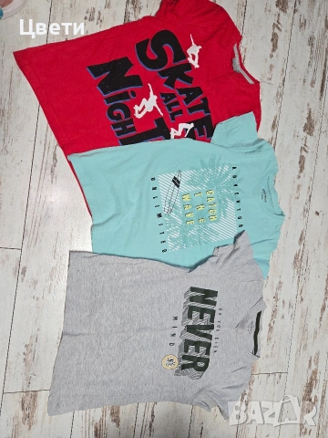 Тениски и панталонки за момче 134-140см , снимка 6 - Детски тениски и потници - 53389298