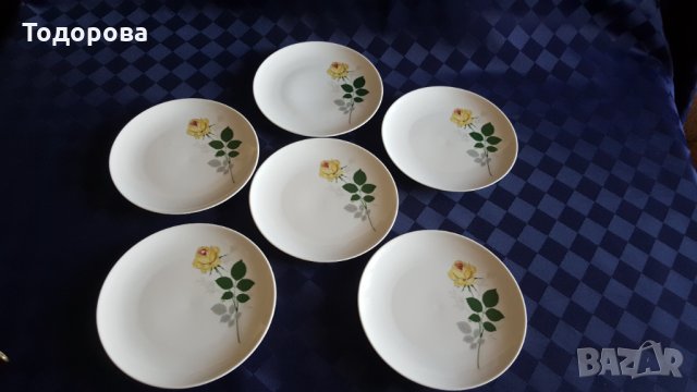 Комплект порцеланови чинии- Бавария, снимка 3 - Други ценни предмети - 33619755