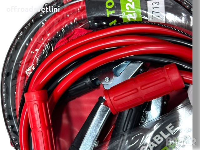 Кабели за подаване на ток G-TECH 1200A 4 метра 12V/24V - висок клас, снимка 3 - Аксесоари и консумативи - 52471818