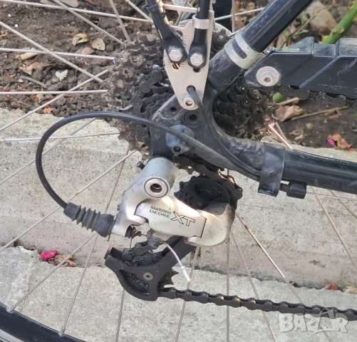 Алуминиев велосипед 28 цола GUDEREIT RC-60 SHIMANO DEORE XT 27 скорости, снимка 9 - Велосипеди - 50854323