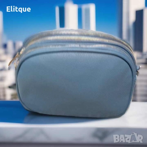 Дамска чанта с 3 прегради за през рамо, снимка 7 - Чанти - 52861386