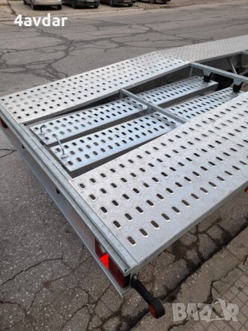 Авто Платформа Двойна, снимка 2 - Ремаркета - 35350732