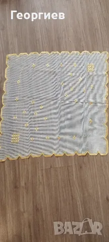 Покривки,карета бродирани на тюл., снимка 8 - Декорация за дома - 49694205