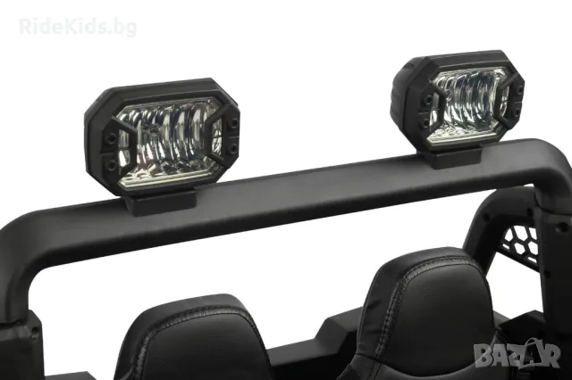 Офроуд акумулаторен автомобил BLAZE, Черен – 4x4, до 35кг., с дистанционно и LED, снимка 13 - Детски велосипеди, триколки и коли - 49976137