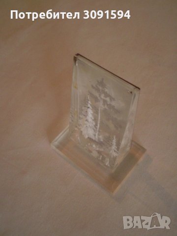 колекционерска стойка поставка плакет зима изглед ссср, снимка 3 - Колекции - 37386112