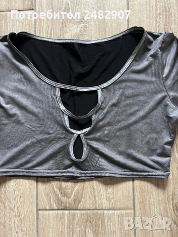 Къса дамска блуза, снимка 7 - Корсети, бюстиета, топове - 53537785