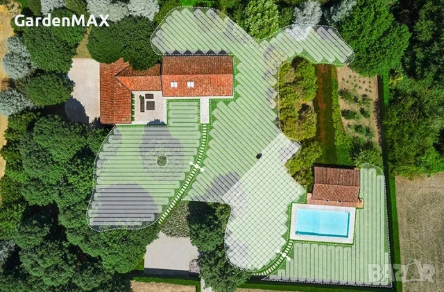 Косачка робот НОВА Stiga A 300, 450кв.м. Автономна, без кабел, с APP, снимка 8 - Градинска техника - 53467707