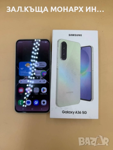 телефон Samsung Galaxy A36 5G / 128GB, 6GB RAM + калъф, снимка 6 - Samsung - 52232918