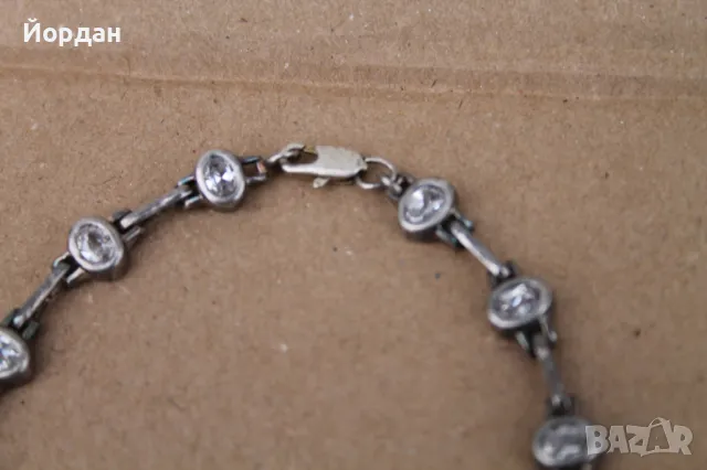 Дамско сребърно колие , снимка 5 - Колиета, медальони, синджири - 49771473