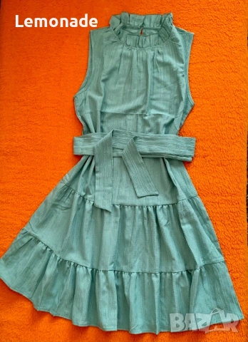 Нова дамска рокля С размер, снимка 2 - Поли - 50669495