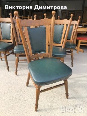 Комплект столове Колониал, снимка 3 - Столове - 52851959