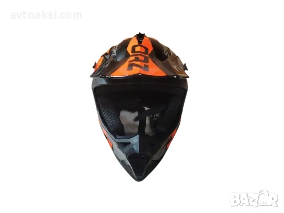 Каска Крос Мотор/Скутер/Бъги/Вело/АТВ-3535, снимка 8 - Аксесоари и консумативи - 47553554