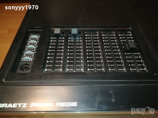 GRAETZ-PROFI REGIE 306-MADE IN WEST GERMANY 0711211814, снимка 5 - Ресийвъри, усилватели, смесителни пултове - 34726267