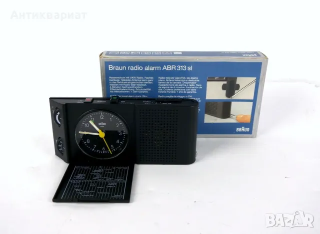 Часовник с радио Braun ABR 313 SL (Type 4779) / Germany, снимка 2 - Радиокасетофони, транзистори - 49168065