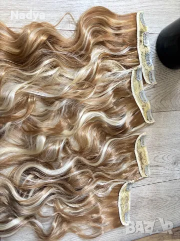 Треси за коса 4 части, снимка 2 - Аксесоари за коса - 50282086