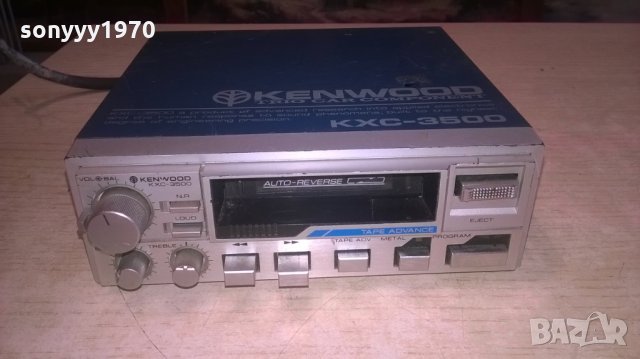 kenwood kxc-3500-cassette deck-made in japan-внос холандия