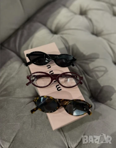 очила с калъф, кутия и ув защита miu miu