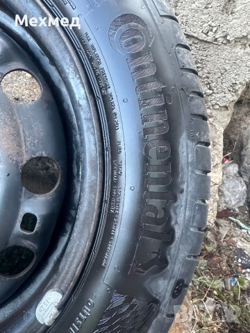 Гуми с джанти -5Х100,ЕТ-43,2броя за Skoda Roomster, снимка 3 - Гуми и джанти - 51445602