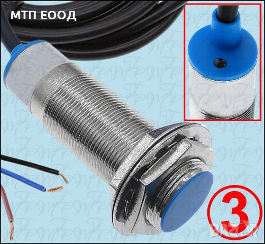 Индуктивен датчик, сензор, omron, снимка 3 - Друга електроника - 36964747