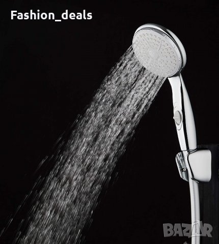 Универсална регулируема Душ глава за високо налягане с маркуч и стойка, снимка 6 - Други - 33674186