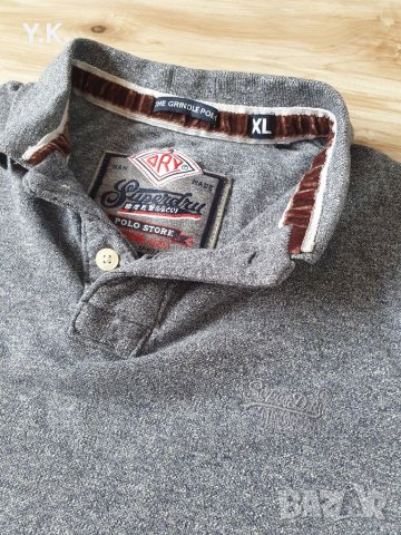 Оригинална мъжка тениска с яка SuperDry , снимка 3 - Тениски - 33258609