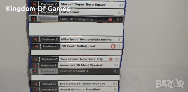 Игри за PS2 Marvel Super Hero Squad/Catwoman/Mike Tyson/America's 10 Most Wanted, снимка 16 - Игри за PlayStation - 48257539