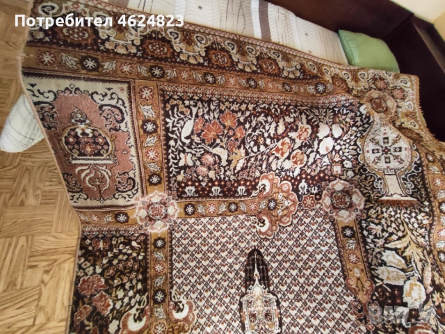 Персийски килим 200х400, снимка 4 - Килими - 52943745