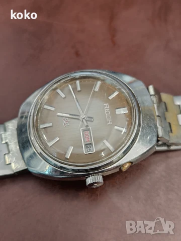 Часовник автоматичен Ricoh автентичен ретро винтидж , снимка 2 - Мъжки - 50513970