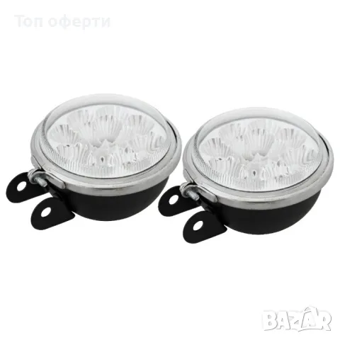 Дневни светлини 009-12 6000К диаметър-90мм., снимка 2 - Аксесоари и консумативи - 49358258