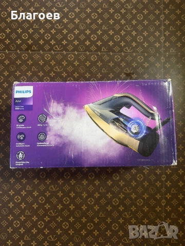 Парна ютия Philips Azur Series 8000 DST8050/20, 3000 W, 260 g пара