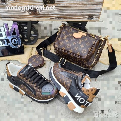 Дамски спортни обувки и чанта Louis Vuitton код 341, снимка 1 - Дамски ежедневни обувки - 32293994