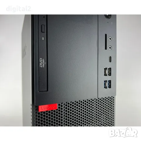 Lenovo M720T Tower, Core i5 8th Gen, 8 GB,SSD 256 + 1 TB HDD 24м Гар., снимка 7 - Работни компютри - 47744824