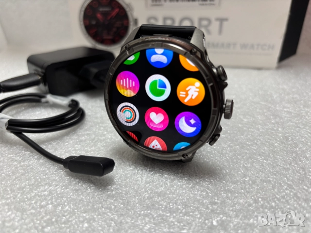 Смарт Часовник Smartwatch Sport 55 мм., снимка 8 - Смарт часовници - 52629711