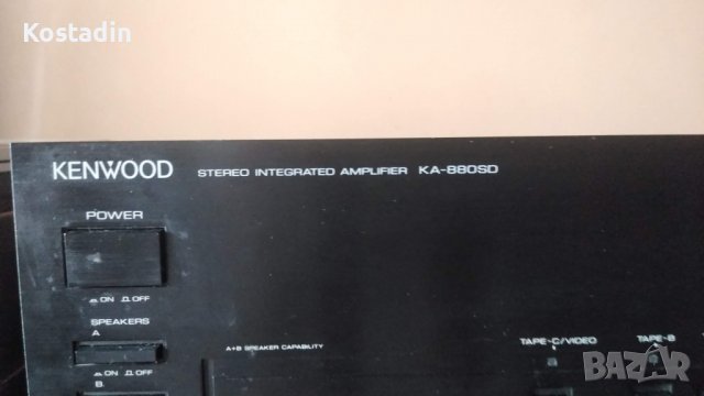 Kenwood KA-880SD, снимка 3 - Ресийвъри, усилватели, смесителни пултове - 36948821