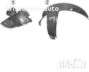 Кора пластична лява от две части Рено Канго GB1652/GB1654