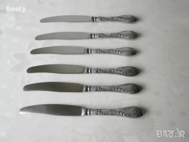 Стари руски прибори за хранене-ножове, снимка 5 - Антикварни и старинни предмети - 50434427