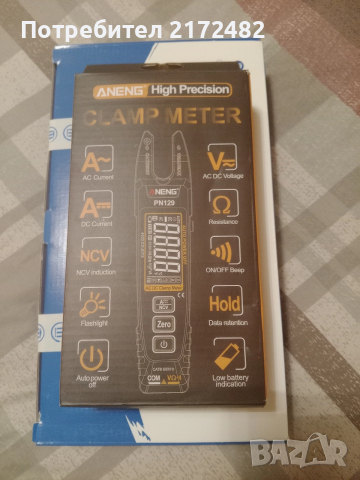 ампер клещи ANENG , снимка 2 - Друга електроника - 52859004