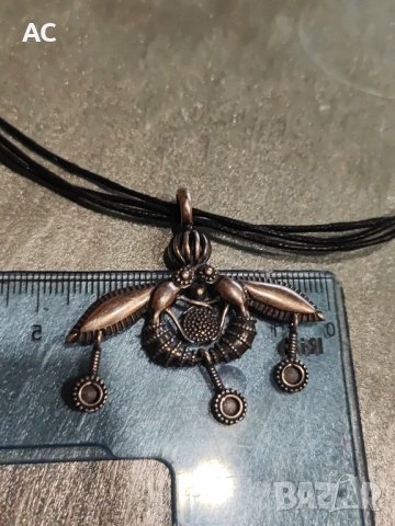  сребърно дизаинерско колие, снимка 6 - Колиета, медальони, синджири - 43062559
