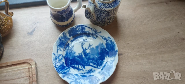 Чаши и чинии, снимка 4 - Антикварни и старинни предмети - 51286075