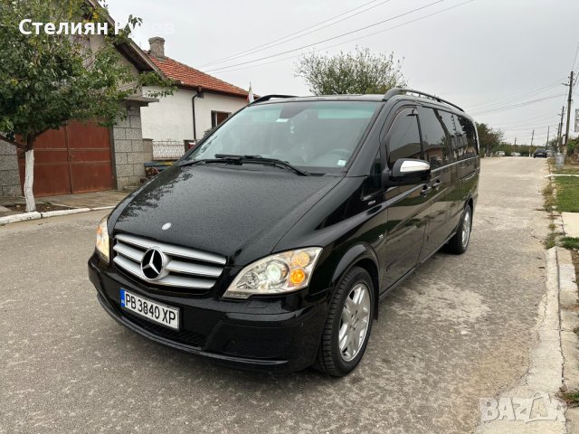 mercedes viano ambiente 3.0CDI Extra Long 224к.с / 7+1 - цена 35 000 лв ,моля БЕЗ бартери / БЕЗ Лизи, снимка 4 - Бусове и автобуси - 37463059