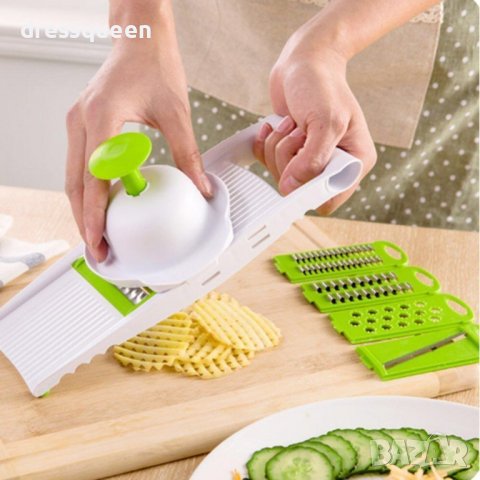 1808 Ренде с 5 вида взаимозаменяеми остриета, снимка 6 - Аксесоари за кухня - 37402344