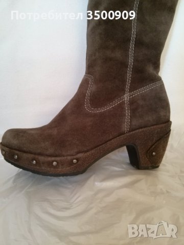 Gabor- велурени ботуши, снимка 3 - Дамски ботуши - 39902622