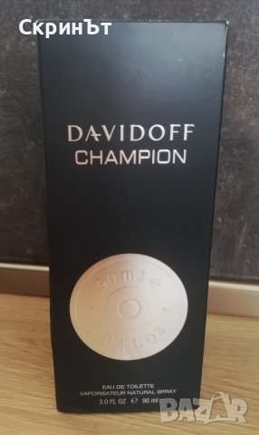 Davidoff Champion EDT 90 ML, мъжки оригинален парфюм, снимка 2 - Мъжки парфюми - 43682566