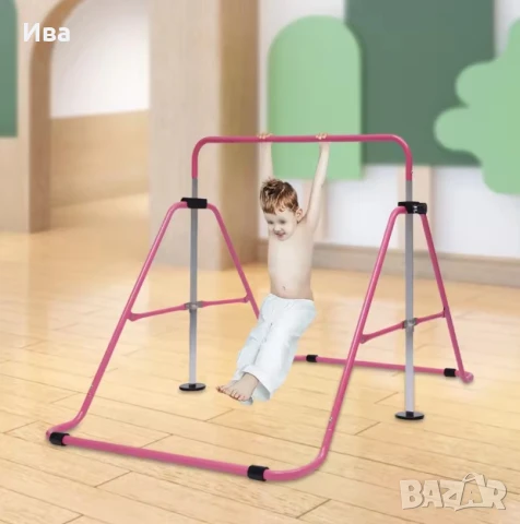 НОВО! Гимнастически лост за деца - Регулируем, висилка гимнастика деца, снимка 11 - Мебели за детската стая - 50536186