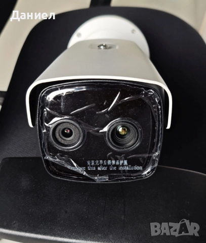 Би-спектърна термална и оптична IP камера Hikvision DS-2TD2637-10/PI, снимка 5 - IP камери - 52197375