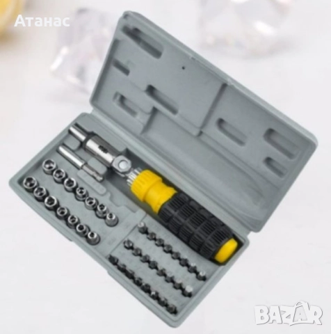 Комплект инструменти AIWA в кутия 41 бр, снимка 5 - Куфари с инструменти - 52643347