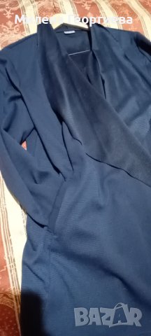 Удължено сако, тъмно синьо, р-рХЛ/2ХЛ, снимка 2 - Сака - 43114315